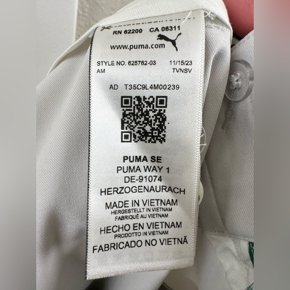 NWT $120 Puma X Quiet Golf Men’s Pants Athletic Golf Pants Sedate Gray UPF 50+ - Picture 13 of 16